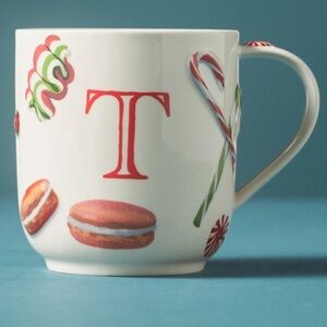 SPECIAL PRICING 🔥 Holifaye stoneware ceramic mug * Christmas monogram T